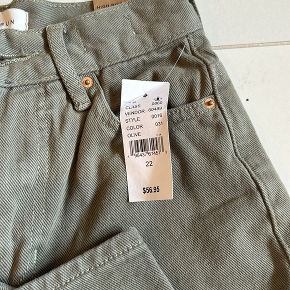 Pacsun jeans size 22. New with tags. Olive Green. - Picture 6 of 6